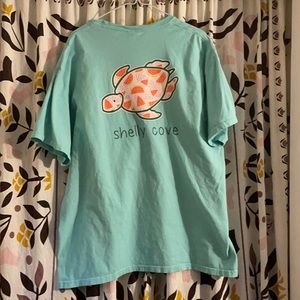 Shelly Cove XLarge Light Blue Tee